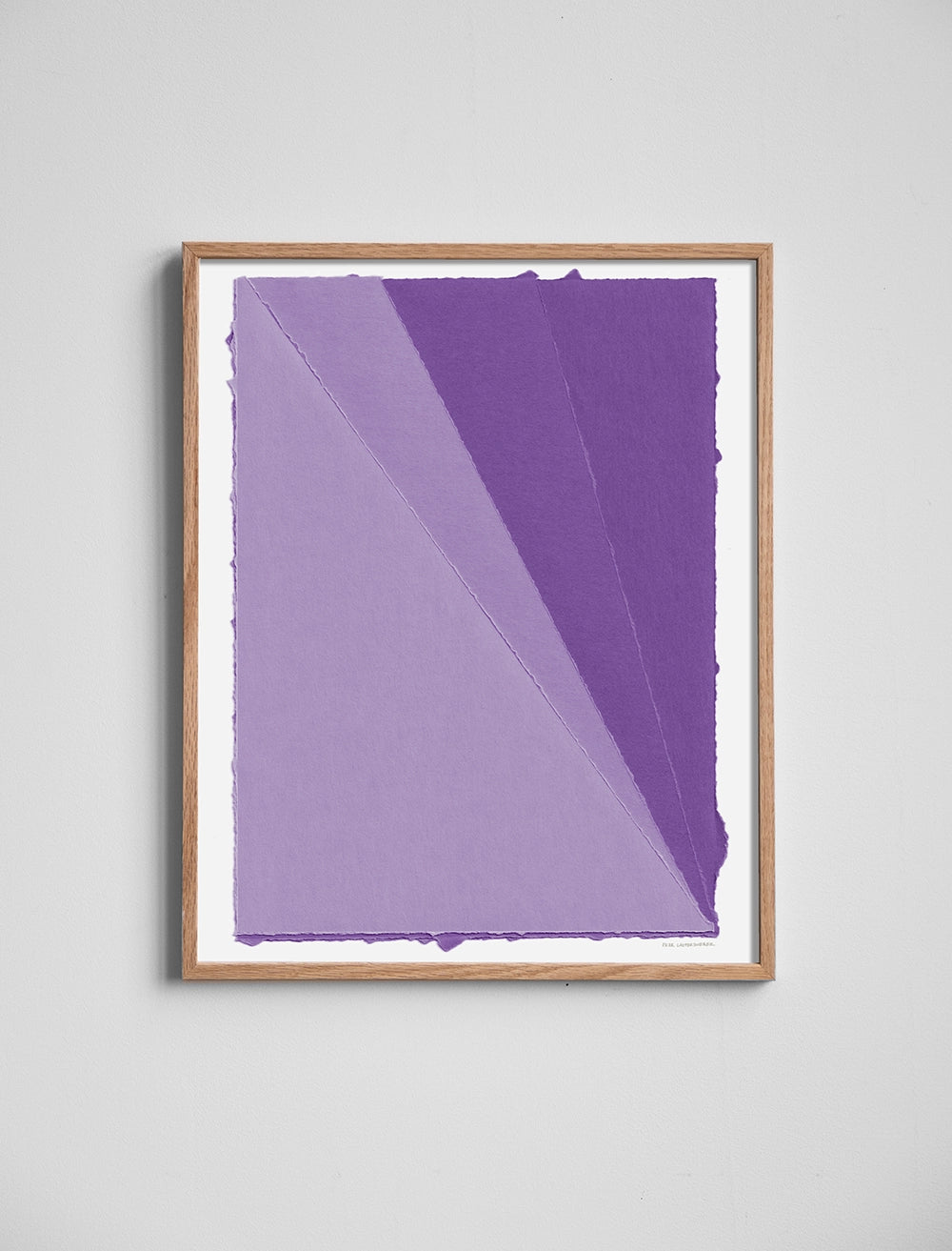 MAUVE POSTER - 40x50 cm