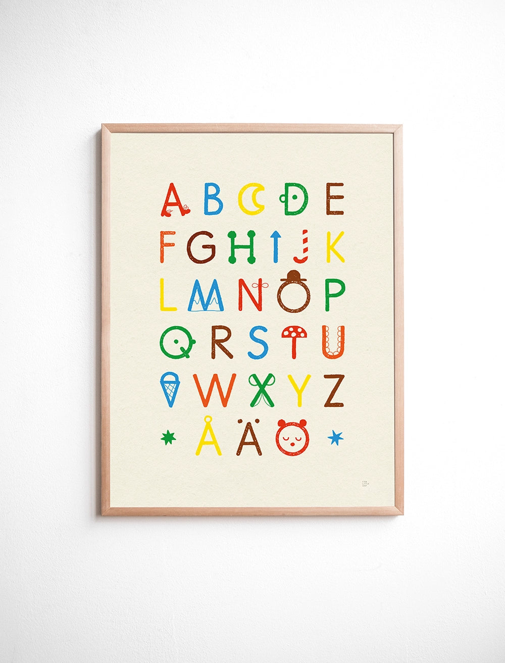 ABC POSTER - 21x30 cm