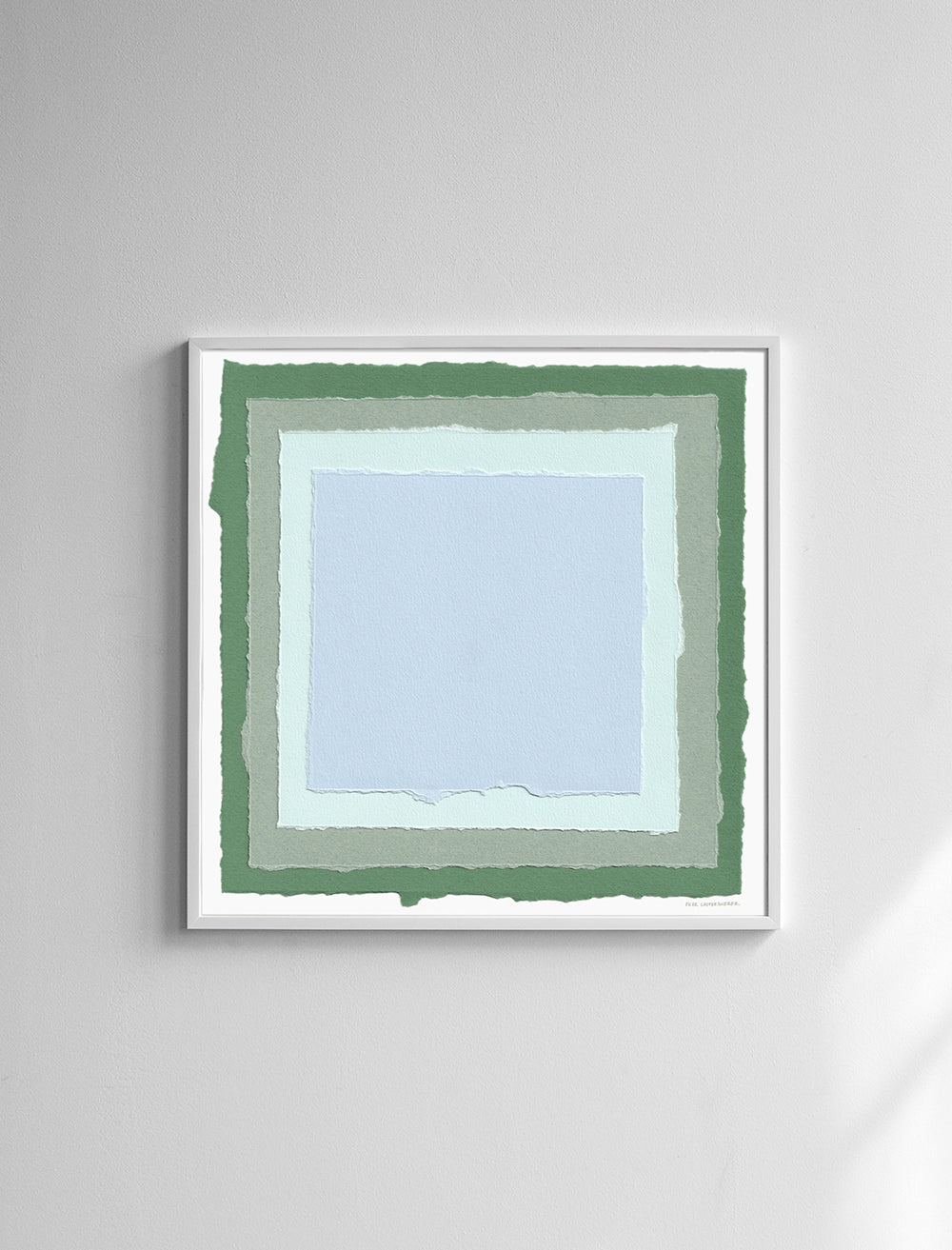 EMERALD POSTER - 70x70 cm