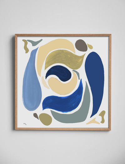 PIECES POSTER - 50x50 cm