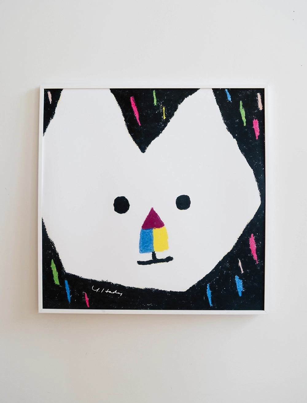 HOUSE CAT POSTER - 40 x 40 cm