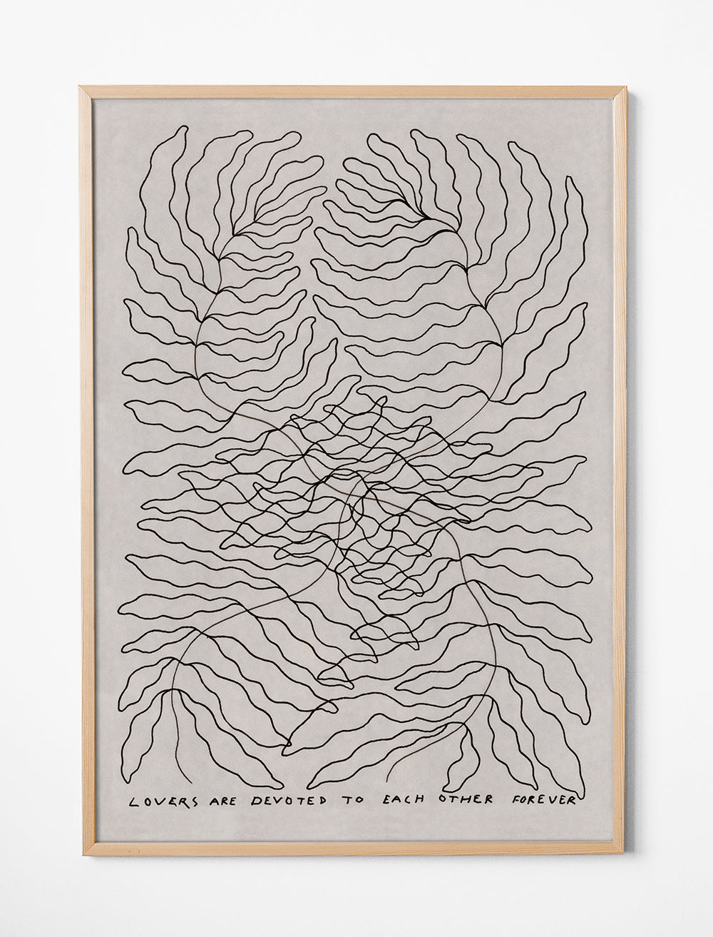 LOVERS POSTER  - 70x100 cm