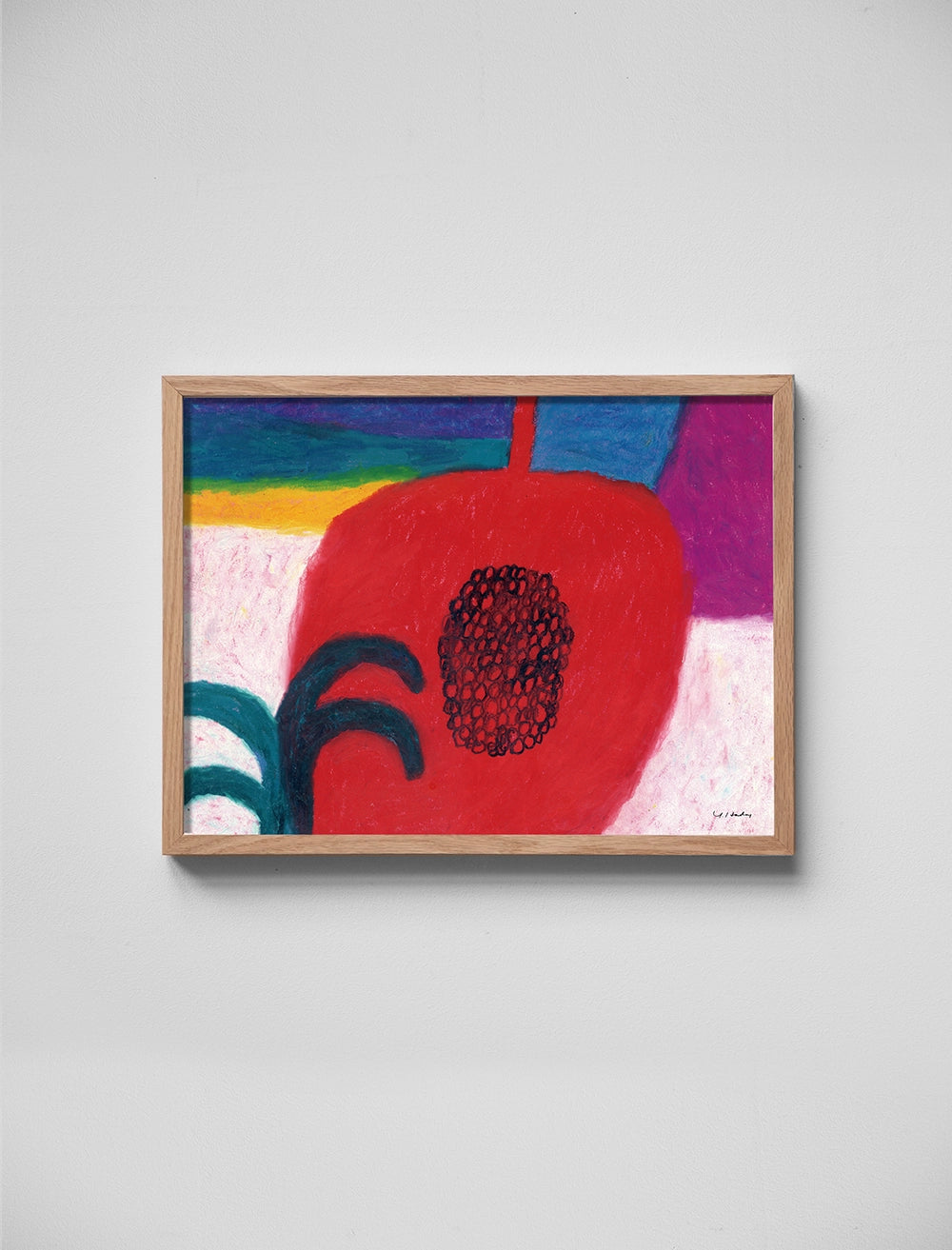 SUNDAY APPLE POSTER - 30 x 40 cm