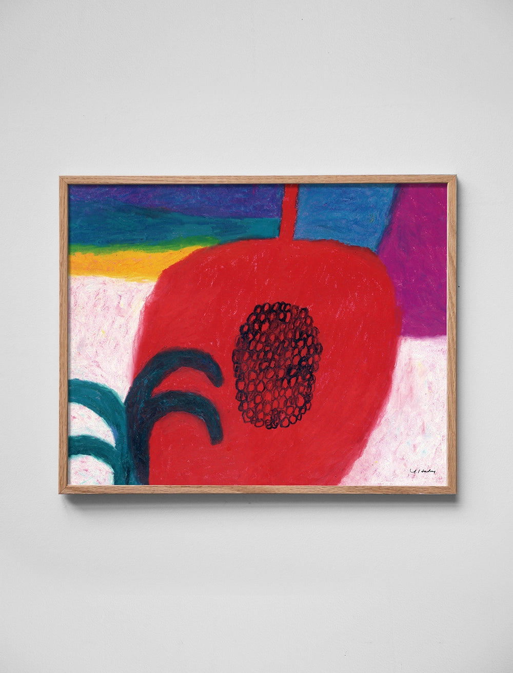 SUNDAY APPLE POSTER - 40 x 50 cm