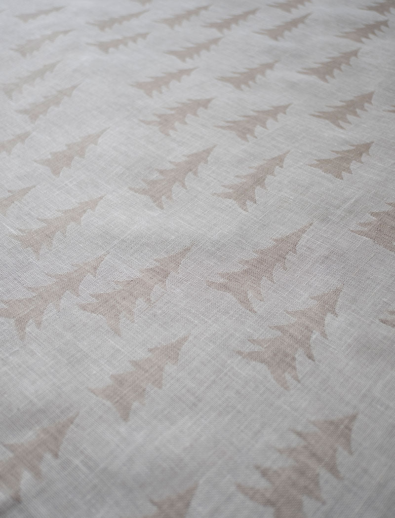 FIR DOUBLE-WEAVED JACQUARD FABRIC, SAND