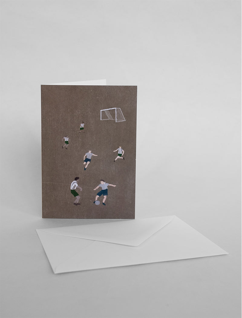 FOOTBALL WEIGHT CARD A6 WITH ENVELOPE